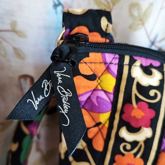 Vera Bradley SUZANI Floral Quilted Zippered Tote Crossbody Laptop Bag - Picture 3 of 13